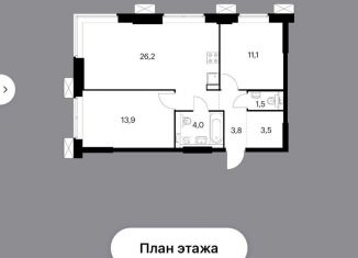 Сдам двухкомнатную квартиру, 63 м2, Москва, Волоколамское шоссе, 24к2, район Щукино