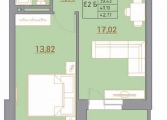 Продам двухкомнатную квартиру, 43 м2, Ростов-на-Дону, ЖК Новый Горизонт, Тибетская улица, 1Бс1