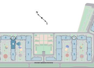 Продается квартира студия, 27.4 м2, Санкт-Петербург, проспект Авиаконструкторов, 63, ЖК Полис Приморский