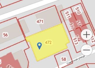 Земельный участок на продажу, 6.5 сот., посёлок железнодорожной станции Высокая Гора, Советская улица