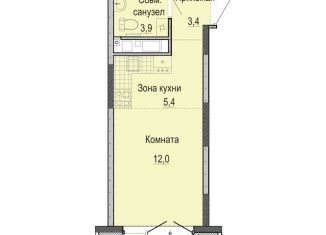 Продажа квартиры студии, 25.3 м2, Ижевск, Первомайский район