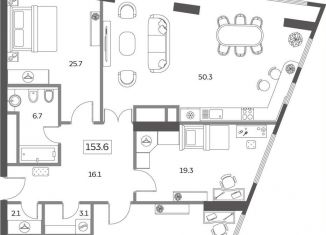 Продажа 4-ком. квартиры, 153.6 м2, Москва, Мытная улица, 40к1, Мытная улица