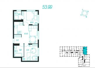 Продается 2-комнатная квартира, 56 м2, Тула, Зареченский территориальный округ