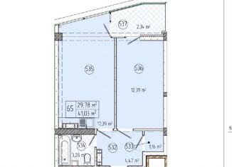 Продаю 2-ком. квартиру, 40.7 м2, Севастополь