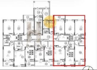 Продаю 3-ком. квартиру, 85 м2, посёлок Заклязьменский, Фоминская улица, 7к2