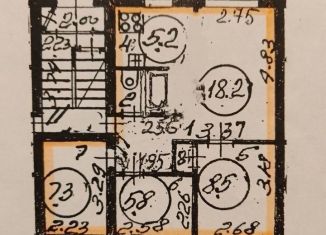 3-ком. квартира на продажу, 50 м2, Санкт-Петербург, улица Лёни Голикова, 104, улица Лёни Голикова