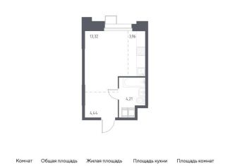 Продажа квартиры студии, 25.9 м2, Москва