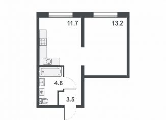 Продам 1-комнатную квартиру, 33 м2, Кировская область, Прибрежный бульвар, 6