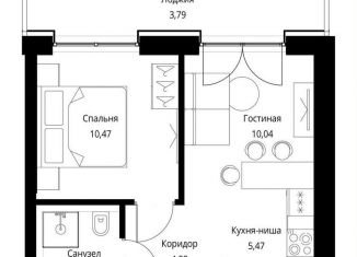 Продажа однокомнатной квартиры, 37.9 м2, Москва, метро Селигерская