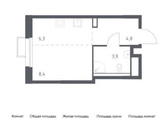 Продам квартиру студию, 23.4 м2, Владивосток, Первореченский район, улица Сабанеева, 1.1