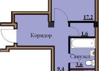 Продам однокомнатную квартиру, 44.9 м2, Ставропольский край