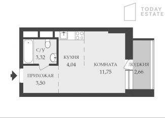 Продажа квартиры студии, 25.3 м2, городской округ Красногорск, жилой комплекс Спутник, к16