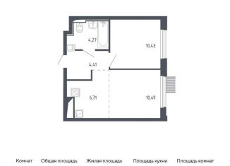 2-комнатная квартира на продажу, 36.3 м2, Москва, жилой комплекс Молжаниново, к2, САО