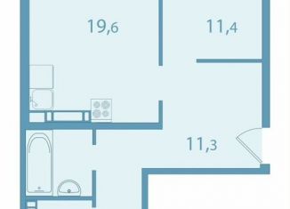 Продаю 3-комнатную квартиру, 63.4 м2, Томская область, улица Королёва, 20