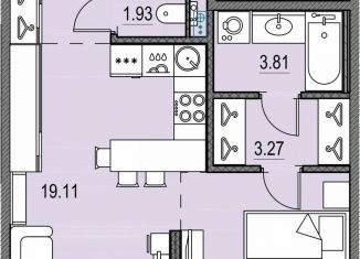 Продажа 1-комнатной квартиры, 41.2 м2, Санкт-Петербург, метро Приморская