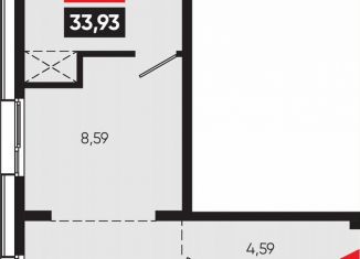 Продам 2-комнатную квартиру, 33.9 м2, Иркутск