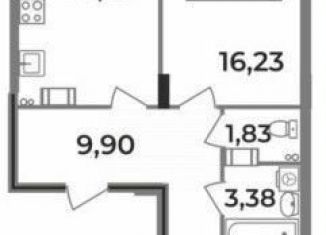 Продается двухкомнатная квартира, 64.4 м2, Ковров, Еловая улица, 11