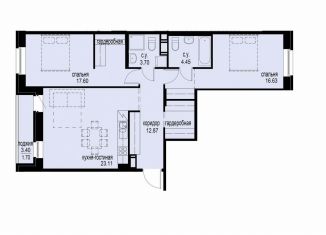 Продажа 2-комнатной квартиры, 81.8 м2, Санкт-Петербург, метро Удельная, проспект Энгельса, 31