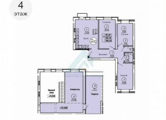 Продаю четырехкомнатную квартиру, 103 м2, Оренбург, Григорьевская улица, 18, Промышленный район