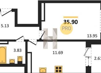 Продам однокомнатную квартиру, 35.9 м2, Воронеж, Покровская улица, 19