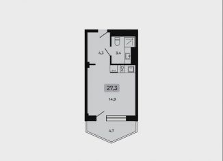 Продается комната, 27.3 м2, Краснодарский край, микрорайон Горизонт, 15