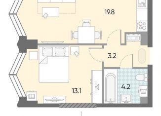 Продажа однокомнатной квартиры, 40.3 м2, Москва, Даниловский район, жилой комплекс Зиларт, 21/22