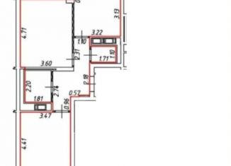 Продам 2-комнатную квартиру, 56.3 м2, Москва, станция Локомотив, Амурская улица, 1/2/2