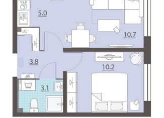 Продажа 1-комнатной квартиры, 32.8 м2, посёлок Мичуринский