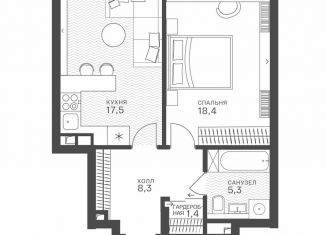 Продажа 1-комнатной квартиры, 50.9 м2, Москва, район Крылатское, Крылатская улица, 33к1