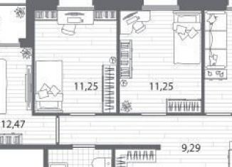 Продажа 3-комнатной квартиры, 78.6 м2, Санкт-Петербург, метро Лесная