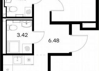 Продажа 2-ком. квартиры, 55.6 м2, городской посёлок Новоселье