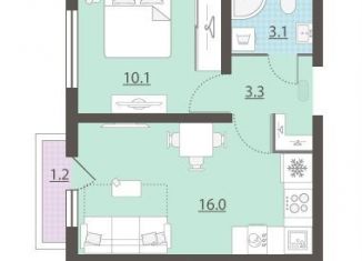 Продается 1-комнатная квартира, 32.9 м2, Екатеринбург, метро Площадь 1905 года