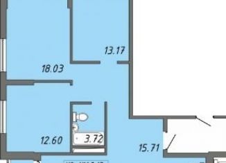 Продам трехкомнатную квартиру, 90 м2, Оренбург, жилой комплекс Новая Высота, ск2, ЖК Новая Высота