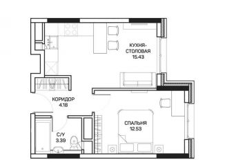 Продам 1-ком. квартиру, 35.9 м2, Москва, метро Бибирево, улица Корнейчука, 27