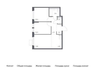 Продам 2-комнатную квартиру, 51.9 м2, Московская область