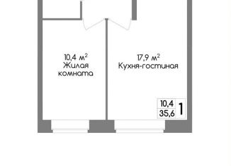 Продается 1-комнатная квартира, 35.6 м2, Тула, улица Маяковского, 39, Центральный территориальный округ