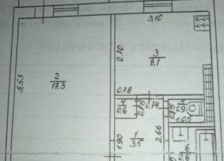 Продажа 1-комнатной квартиры, 33.8 м2, Красноперекопск, улица Чапаева, 27