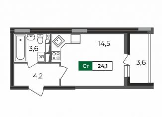 Продается квартира студия, 24.1 м2, Владимир, Сталинградский бульвар, 5