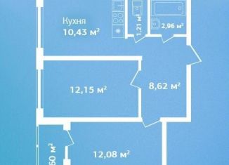 Продаю 2-комнатную квартиру, 49.1 м2, Ленинградская область