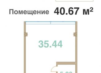 Продажа 1-комнатной квартиры, 40.7 м2, село Мысхако, Шоссейная улица, 27