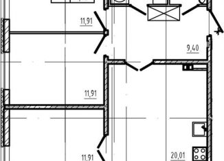 Продаю 3-комнатную квартиру, 72.2 м2, Сертолово