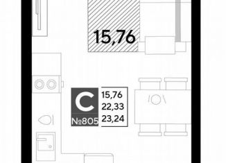 Продаю квартиру студию, 23.2 м2, Ленинградская область