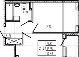 Продам 1-комнатную квартиру, 34.8 м2, Сертолово