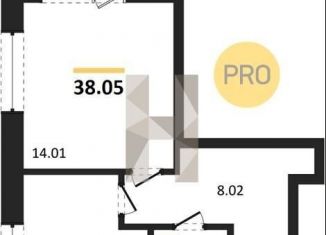 Продается однокомнатная квартира, 38 м2, Воронеж, Коминтерновский район