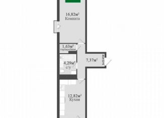 Продаю 1-комнатную квартиру, 47.5 м2, Феодосия