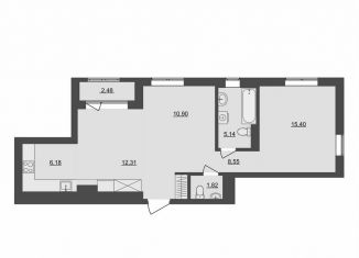 Продаю трехкомнатную квартиру, 62.8 м2, Ижевск, Индустриальный район