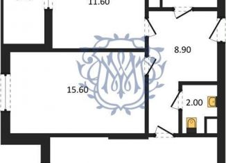 Продажа 2-комнатной квартиры, 63.8 м2, село Мирное