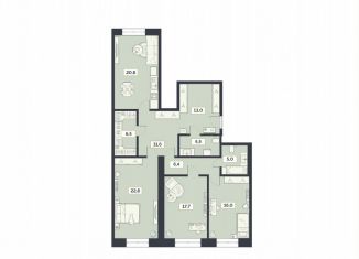 Продам 3-комнатную квартиру, 125.3 м2, Москва, Староалексеевская улица, 5А, Алексеевский район