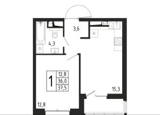 Продаю 1-комнатную квартиру, 37.5 м2, Химки