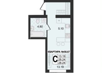 Продам квартиру студию, 28.2 м2, Муром